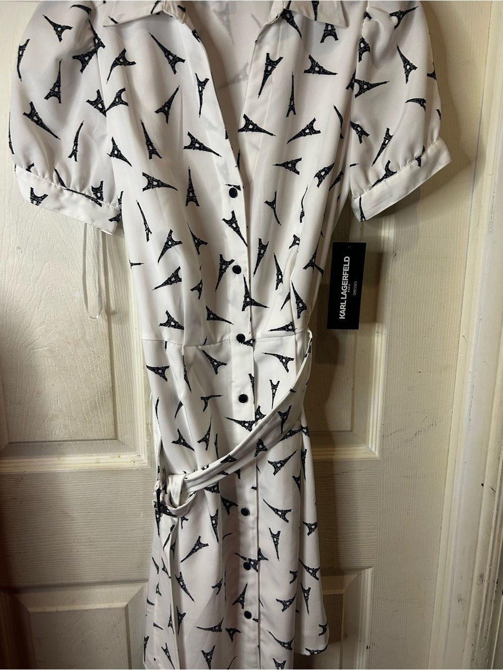 Karl Lagerfeld Black & White dress